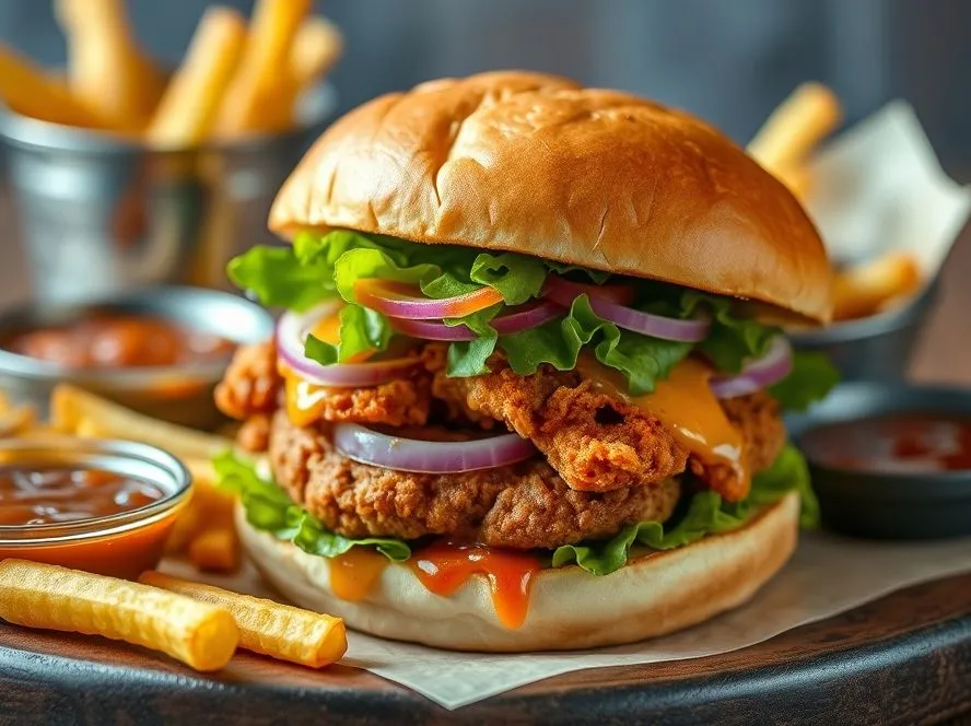 Chicken Burger (street)