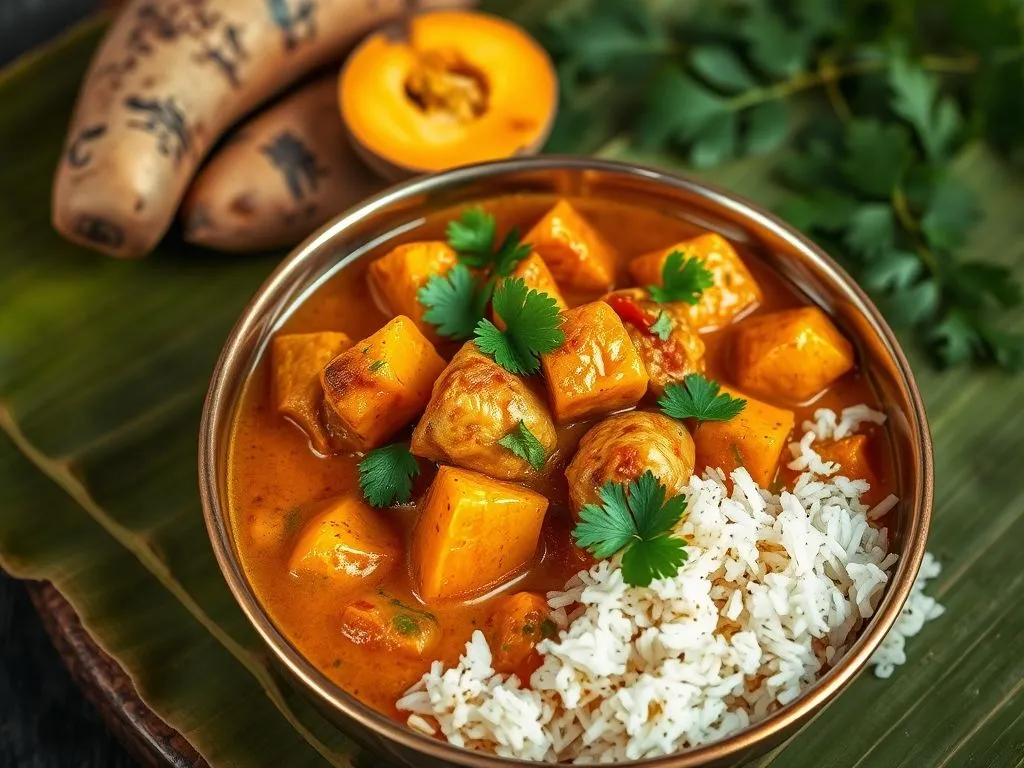 Chicken Curry With Sweet Potatoes