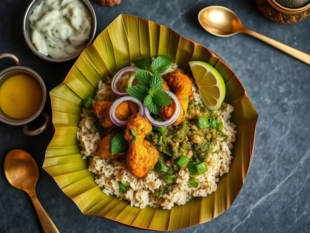 Chicken Donne Biryani