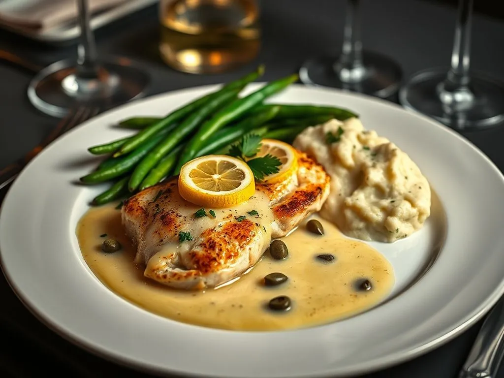 Chicken In Lemon Butter Sauce