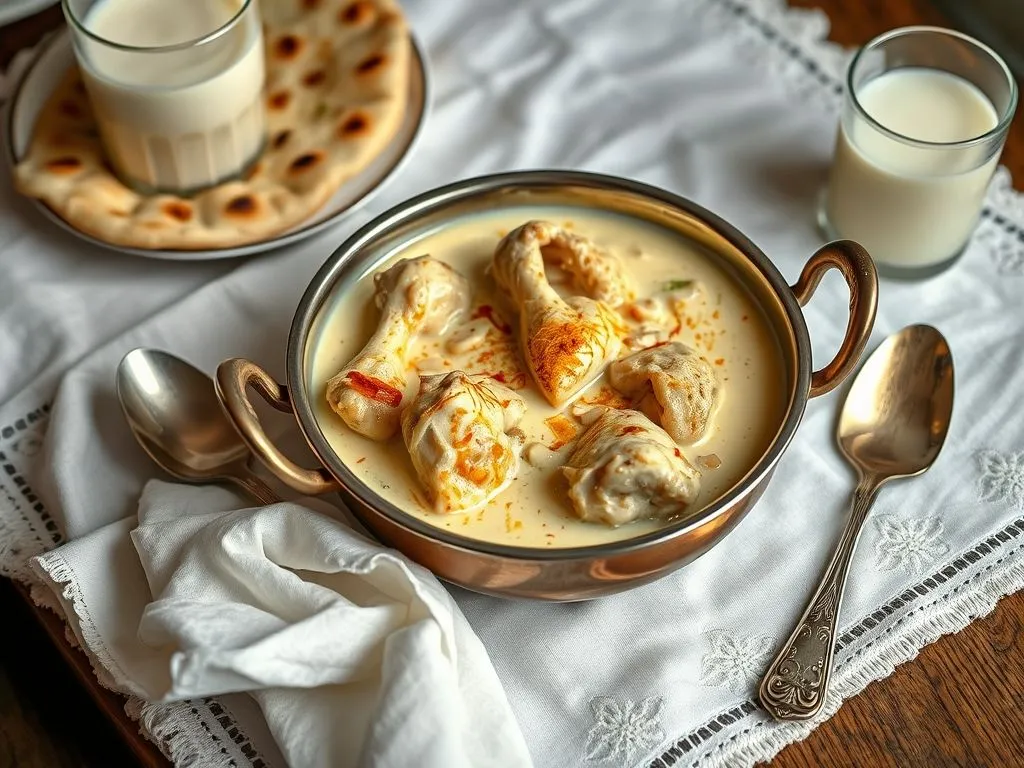 Chicken In White Gravy