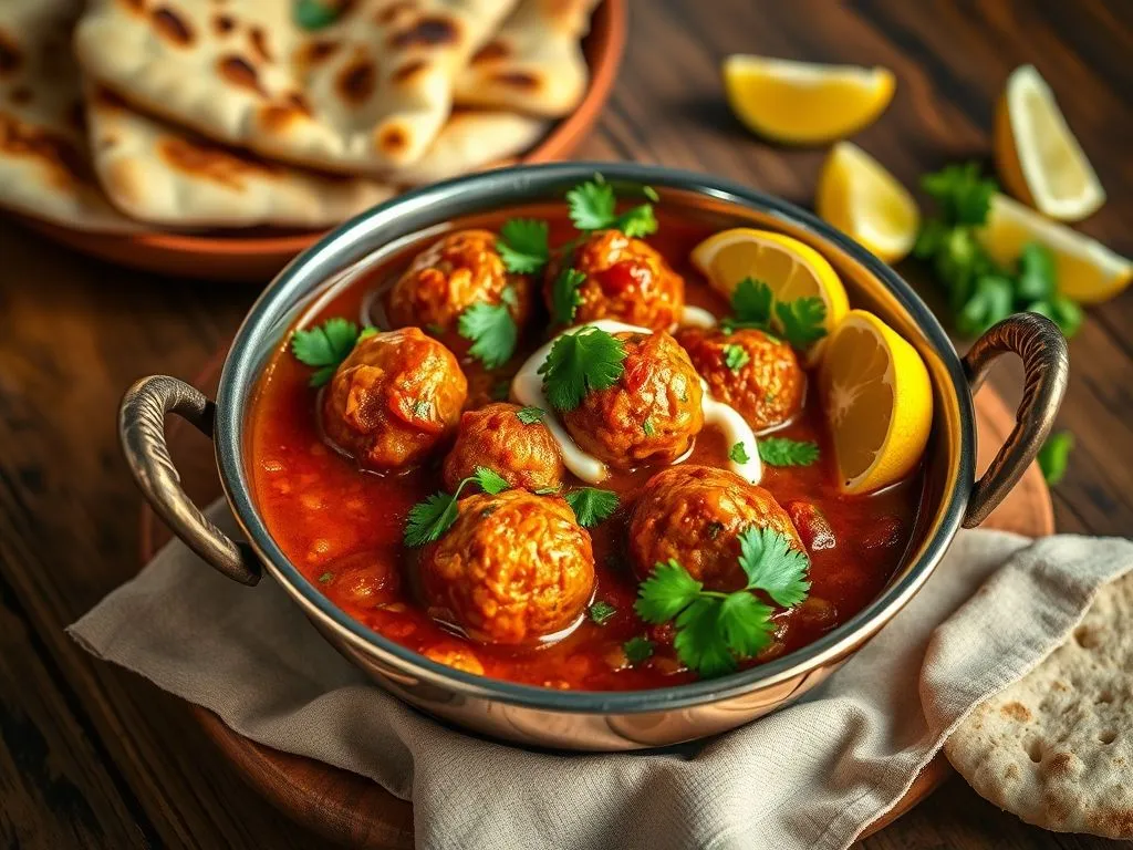 Chicken Kofta Curry