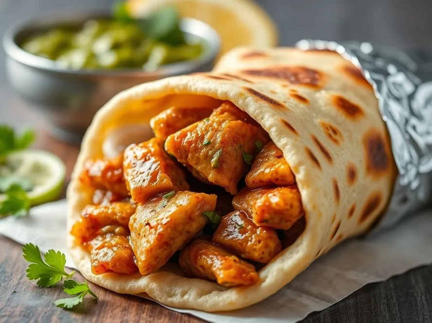 Chicken Paratha Roll
