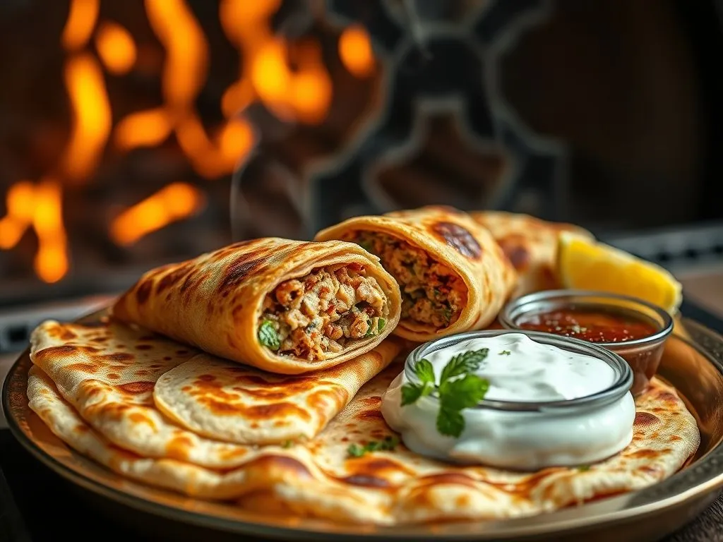 Chicken Paratha