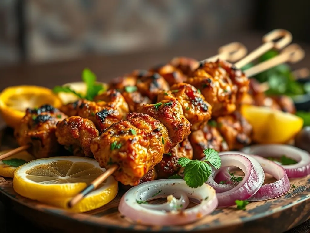 Chicken Seekh Kebab