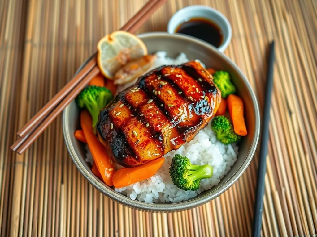 Chicken Teriyaki Rice Bowl