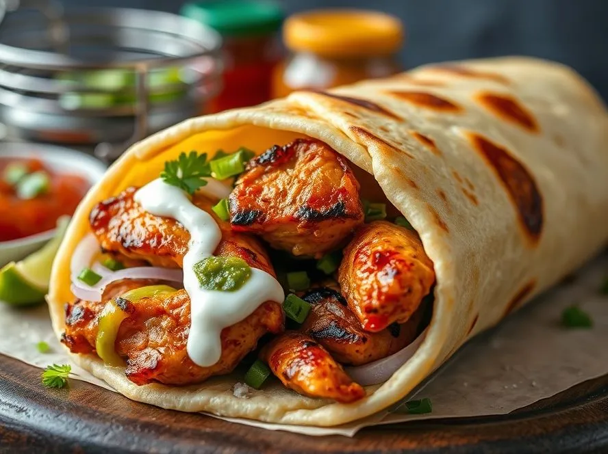Chicken Tikka Roll