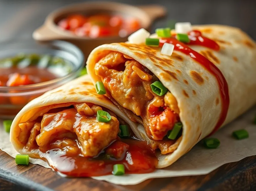 Chilli Chicken Roll