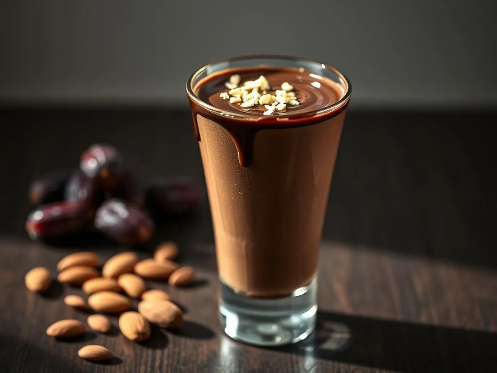 Chocolate Date Almond Milk