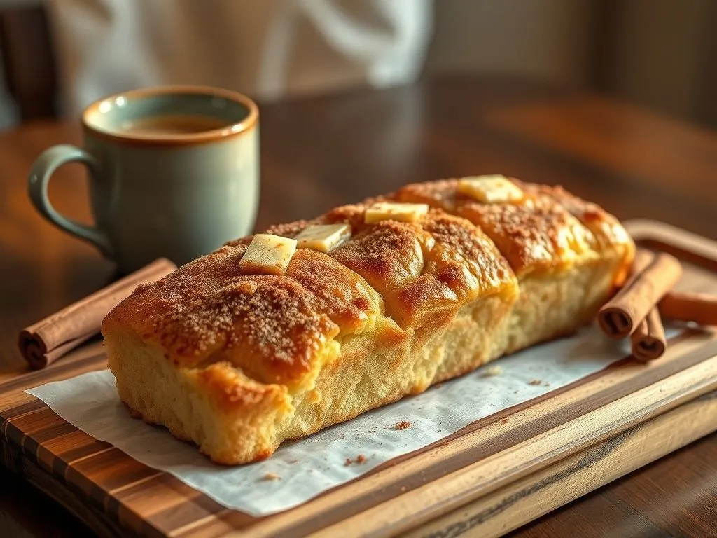 Cinnamon Sugar Focaccia Bread