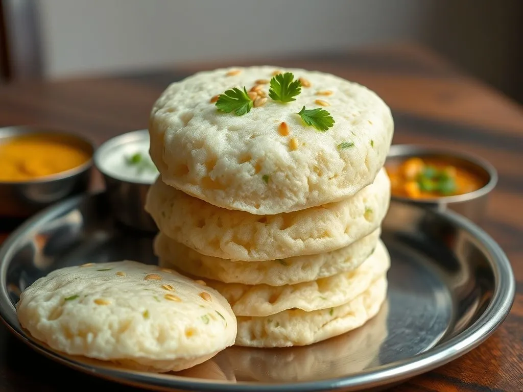 Classic South Indian Rava Idli