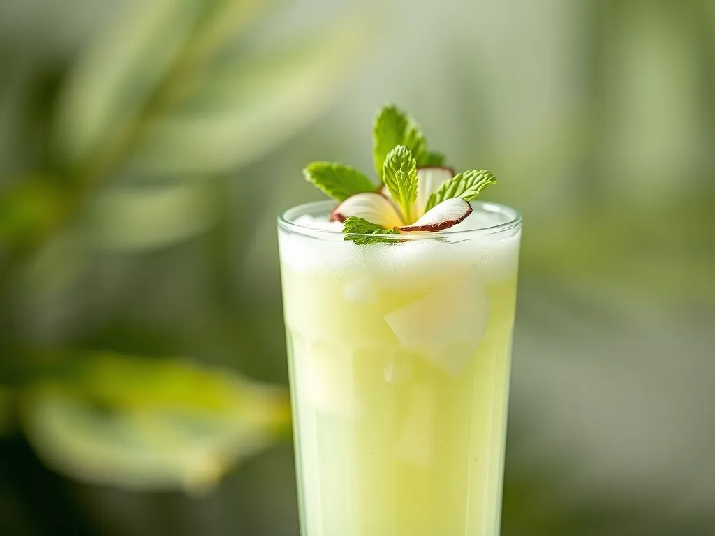 Coconut Kewra Drink