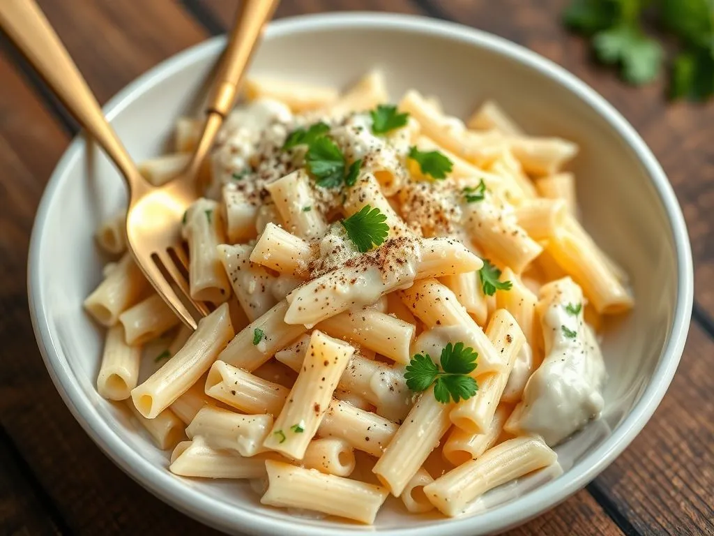 Creamy Alfredo Cauliflower Pasta