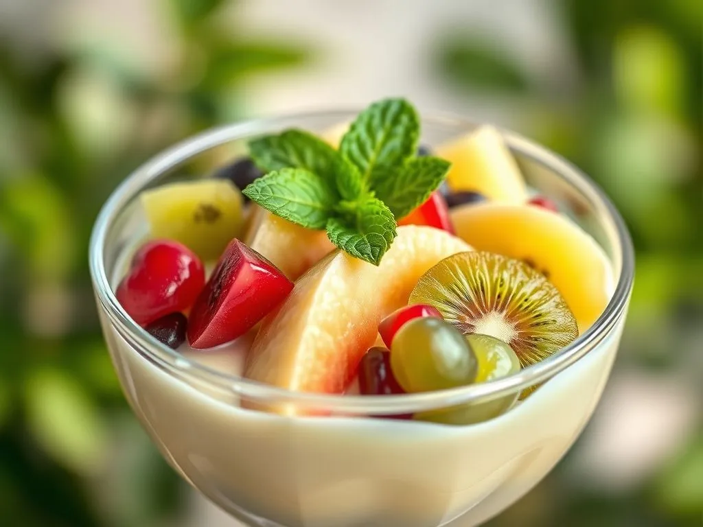 Creamy and Delicious Fruit Custard