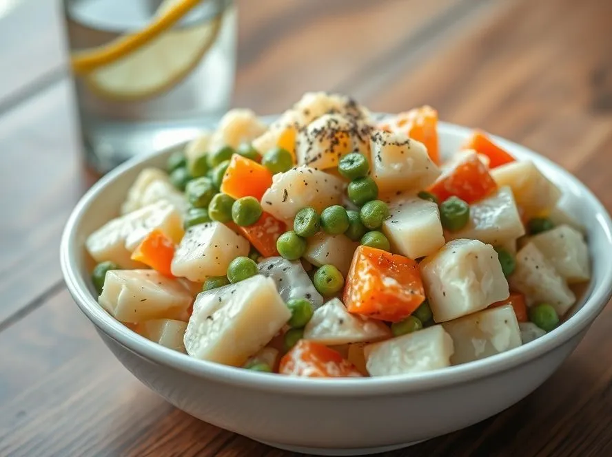 Creamy Potato and Vegetable Salad