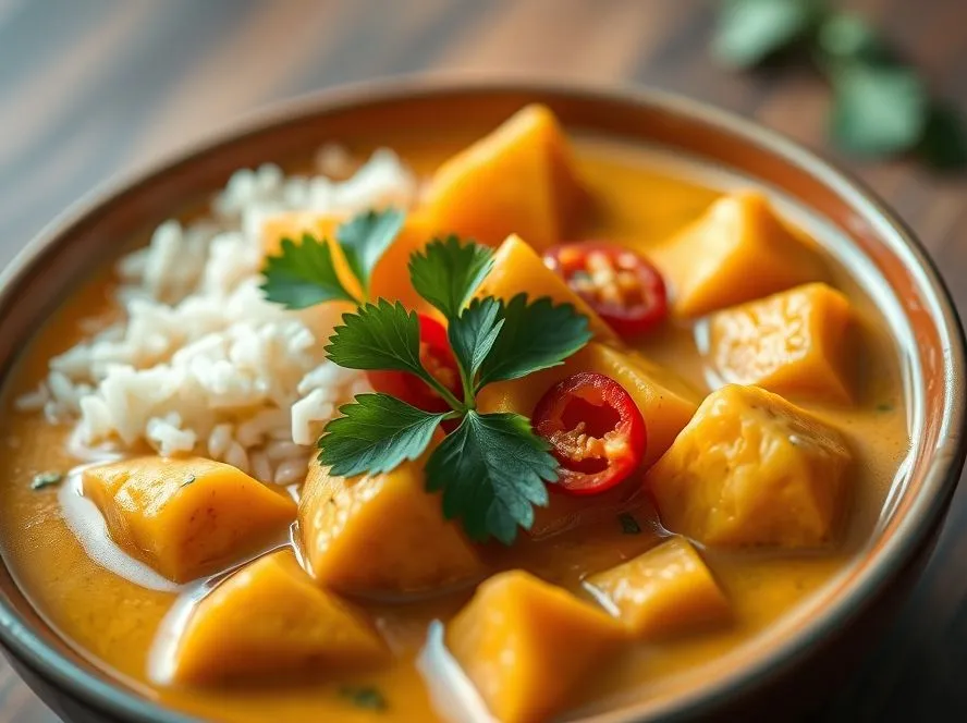 Creamy Thai Sweet Potato Curry