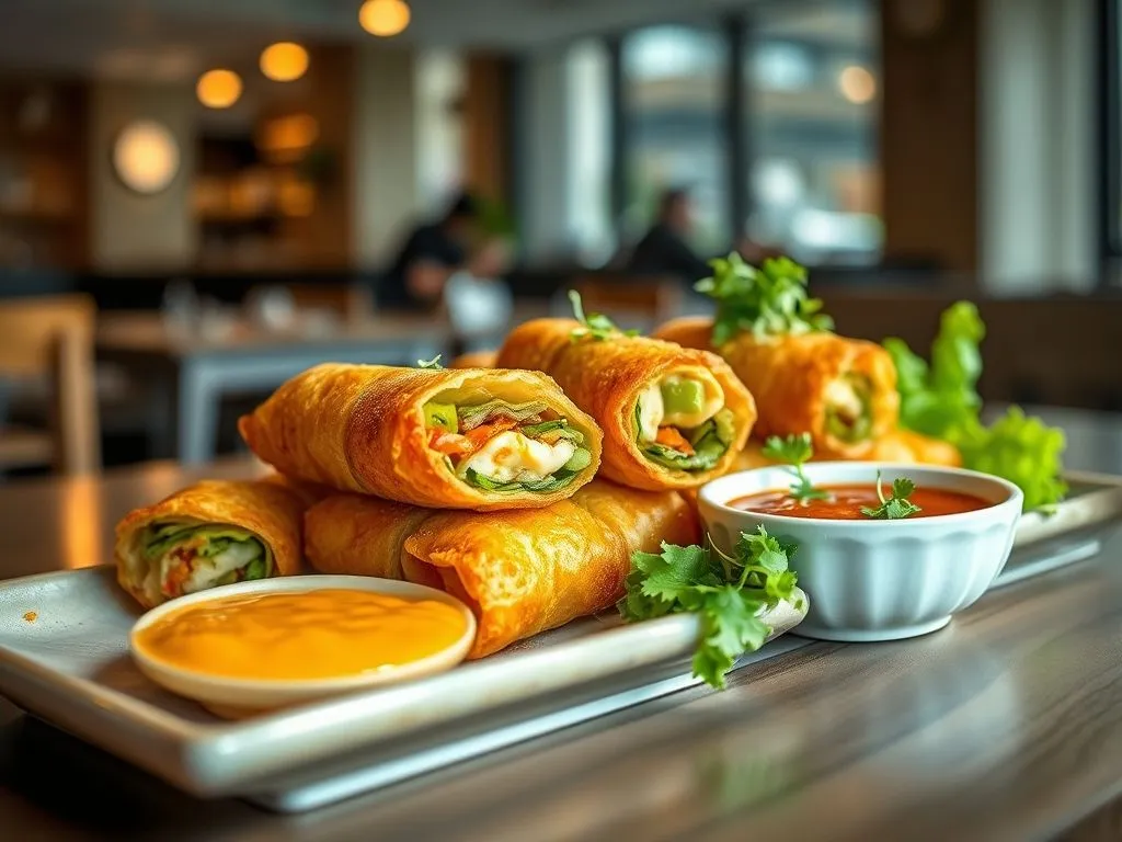 Creamy Veg Spring Roll