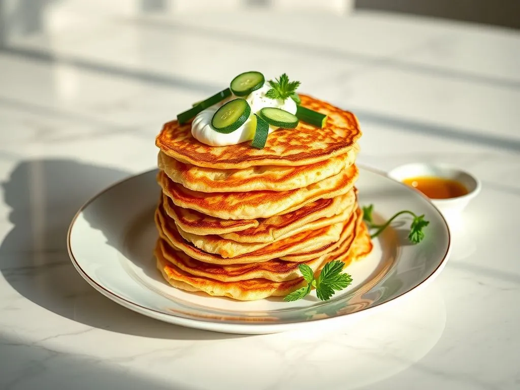Cucumber Pancakes