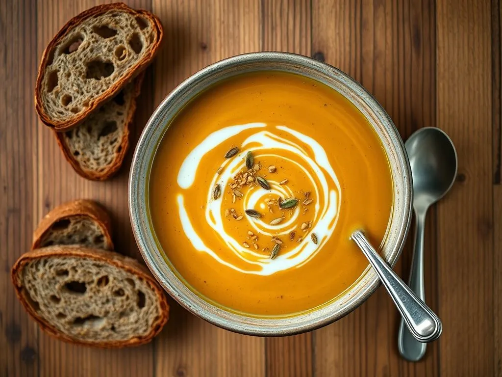 Curried Carrot Celery Soup
