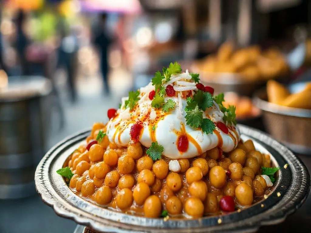 Dahi Chole Chaat