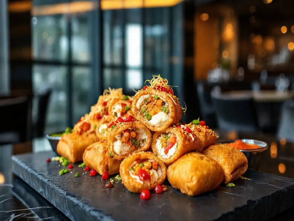 Dahi Ke Sholay Chaat