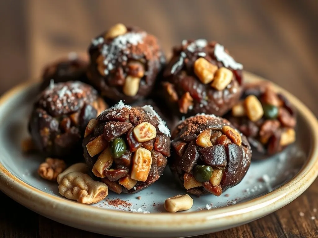 Date And Nut Energy Bites