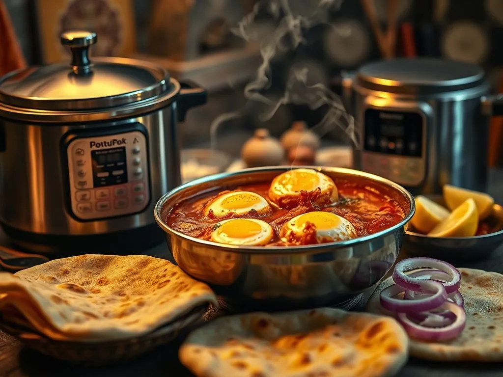 Dhaba Style Egg Curry in Electric Pressure Cooker
