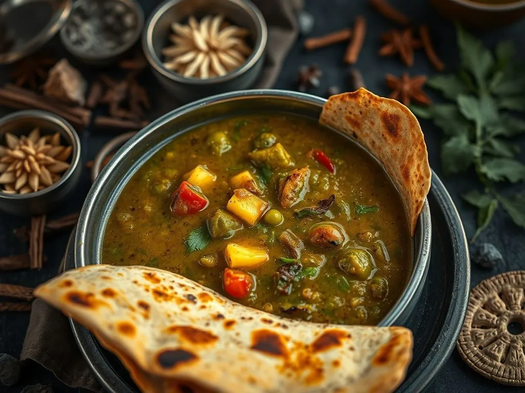 Dhaba Style Green Moong Dal Makhani