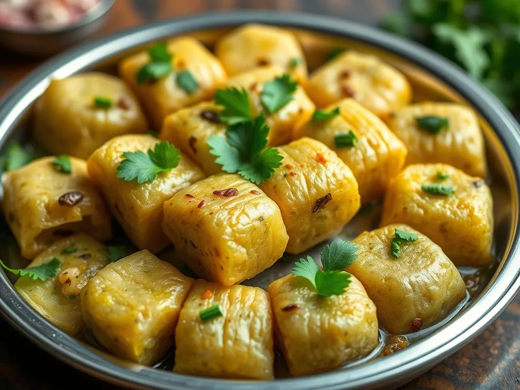Doodhi Na Muthiya Dhokla : Healthy Gujarati Steamed Snack with Bottle Gourd