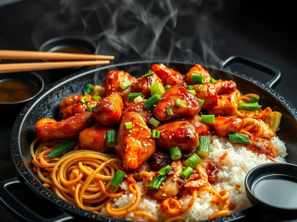 Dragon Chicken Sizzler