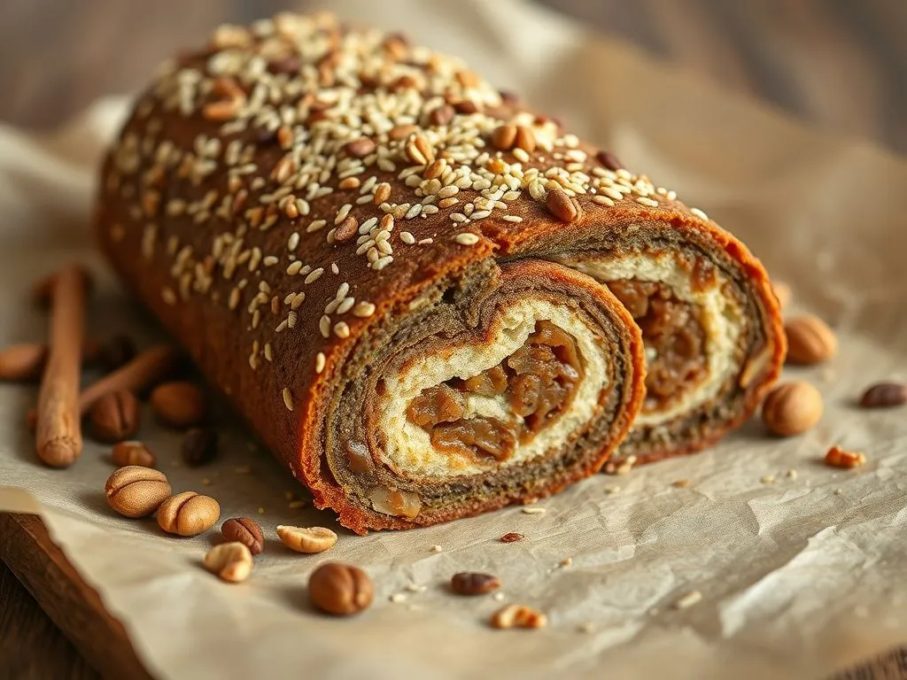 Easy Vegan Date Roll