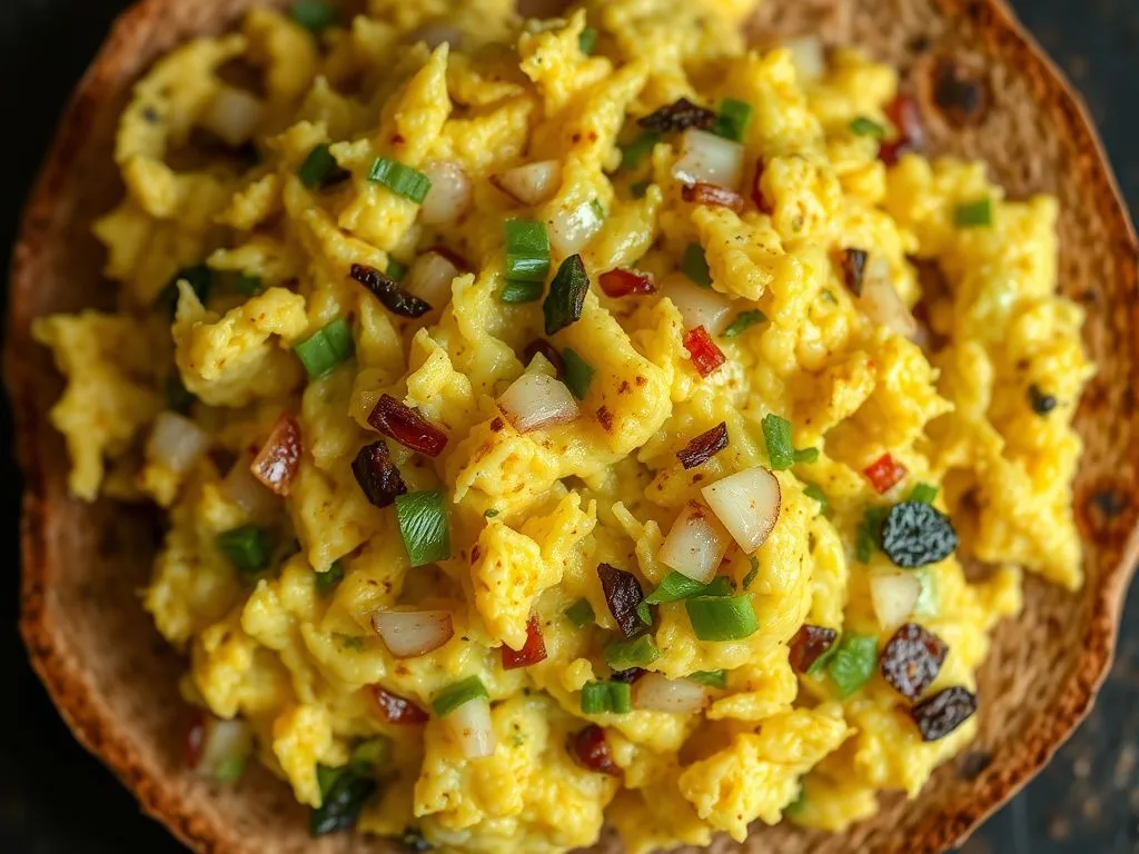 Egg And Ridge Gourd Burji