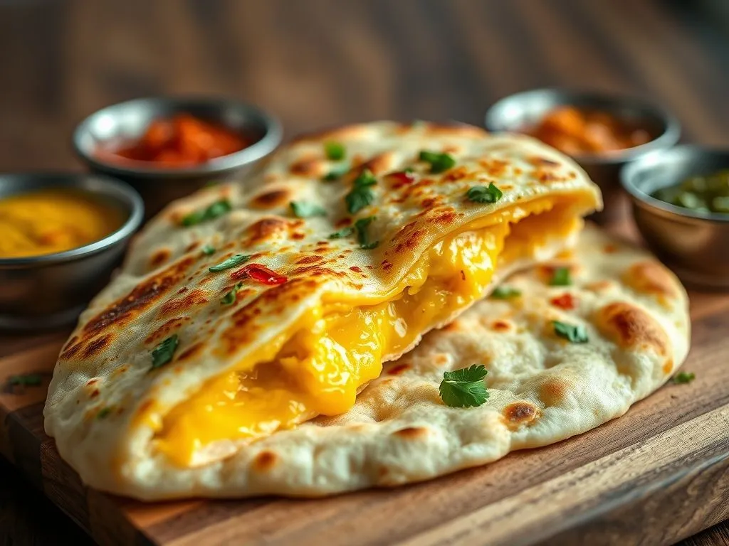 Egg Cheese Naan