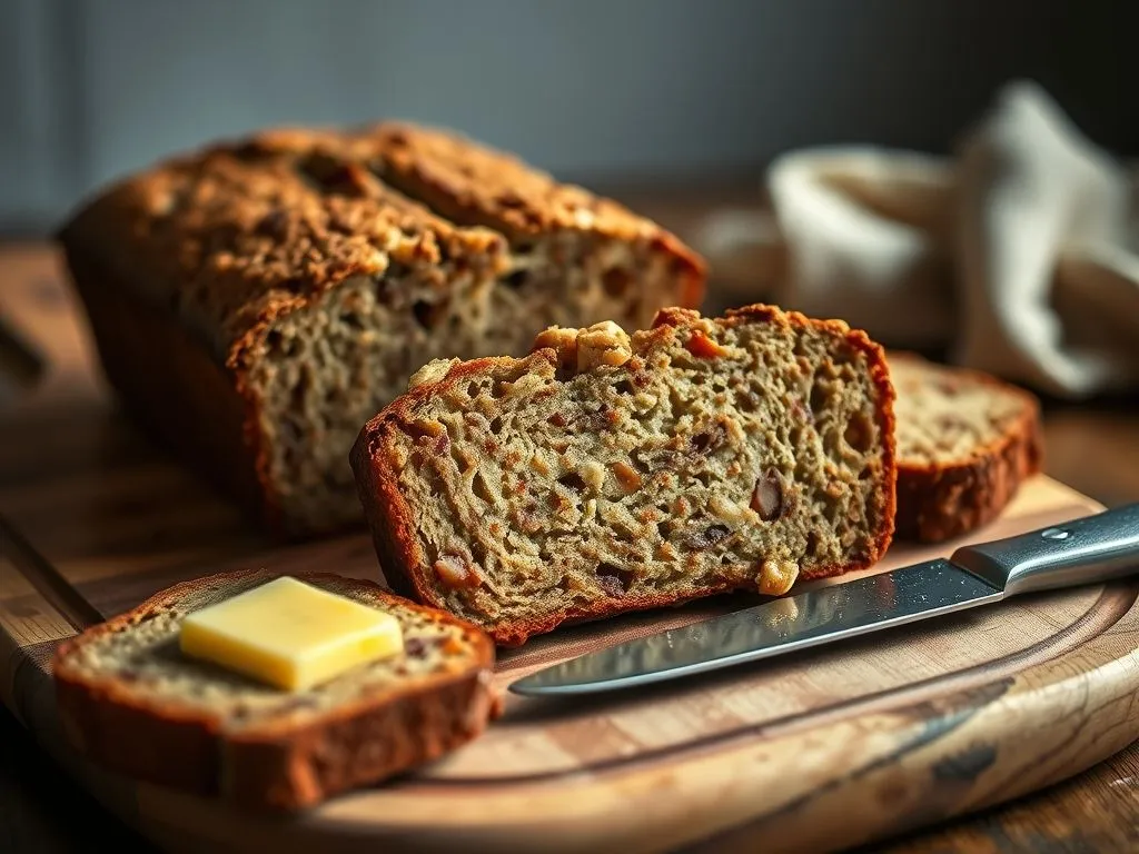 Eggless Banana Bread
