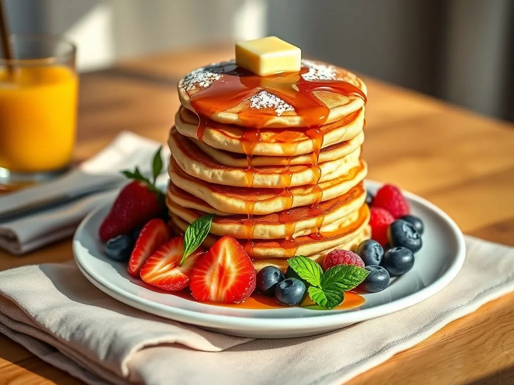Eggless Pancakes