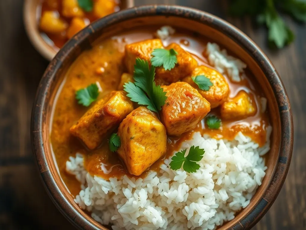 Fish Curry Rice