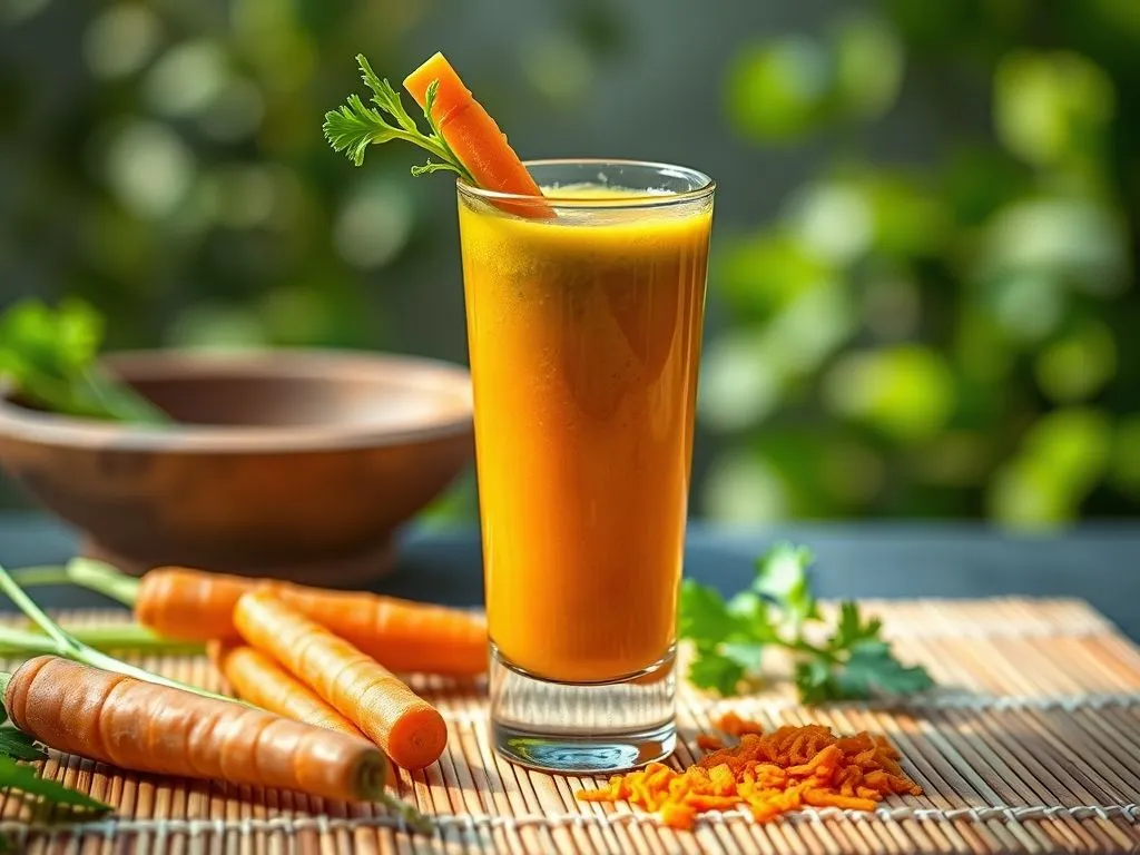 Gajar Lauki Juice