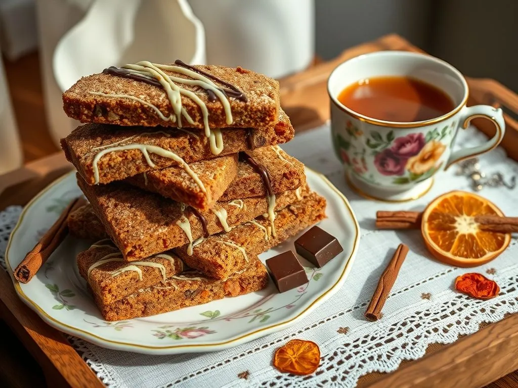 Gingerbread Biscotti