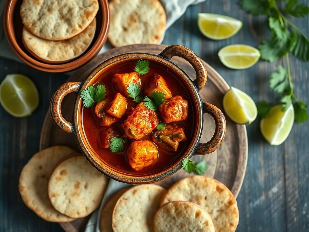 Goan Style Mushroom Vindaloo