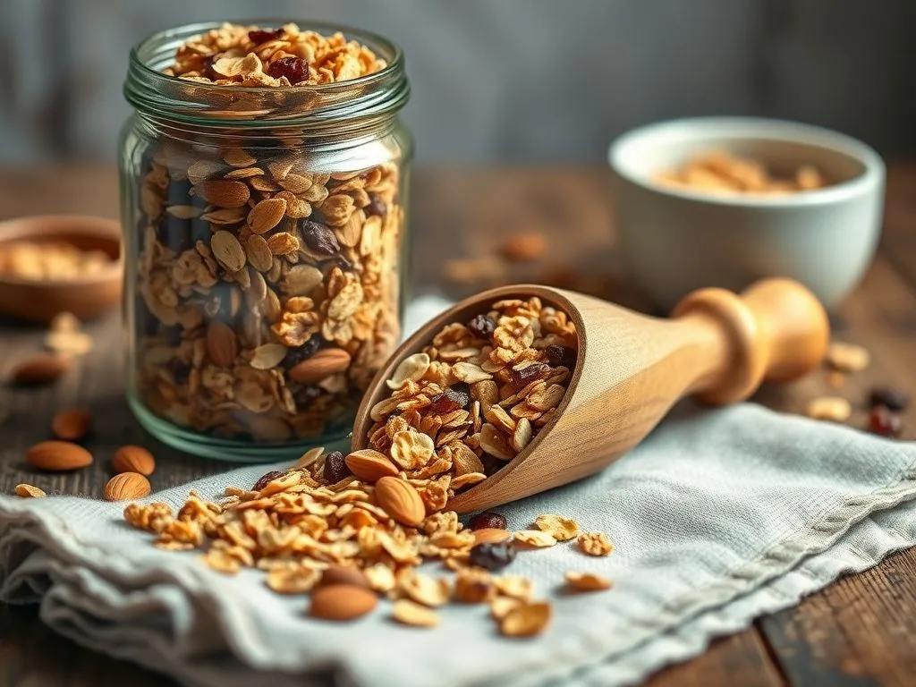 Granola Mix with Oats & Wheat Flakes