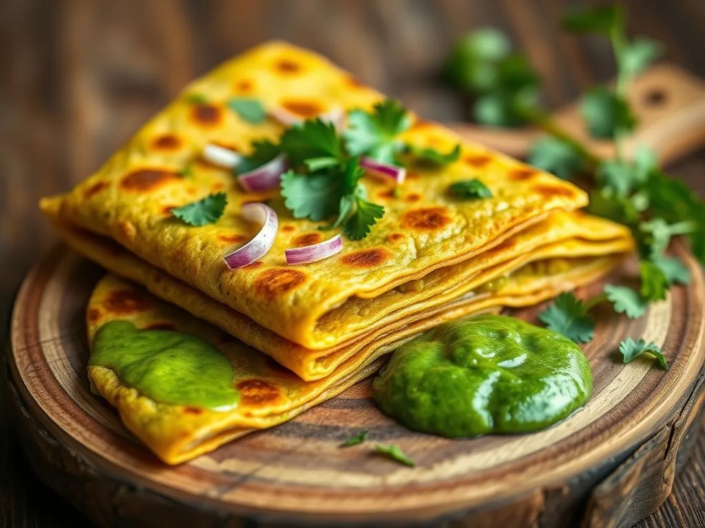 Green Moong Dal Cheela