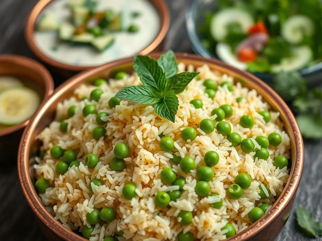Green Peas Rice