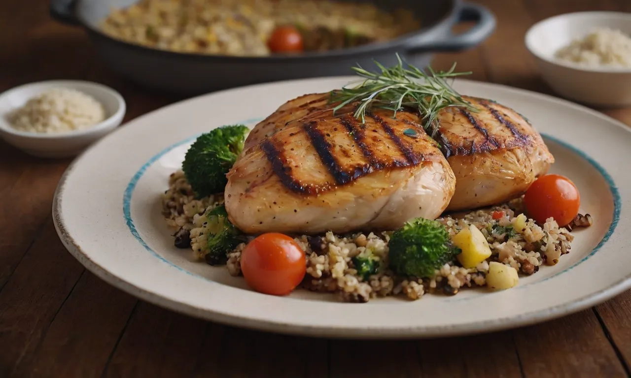 Grilled Chicken and Quinoa