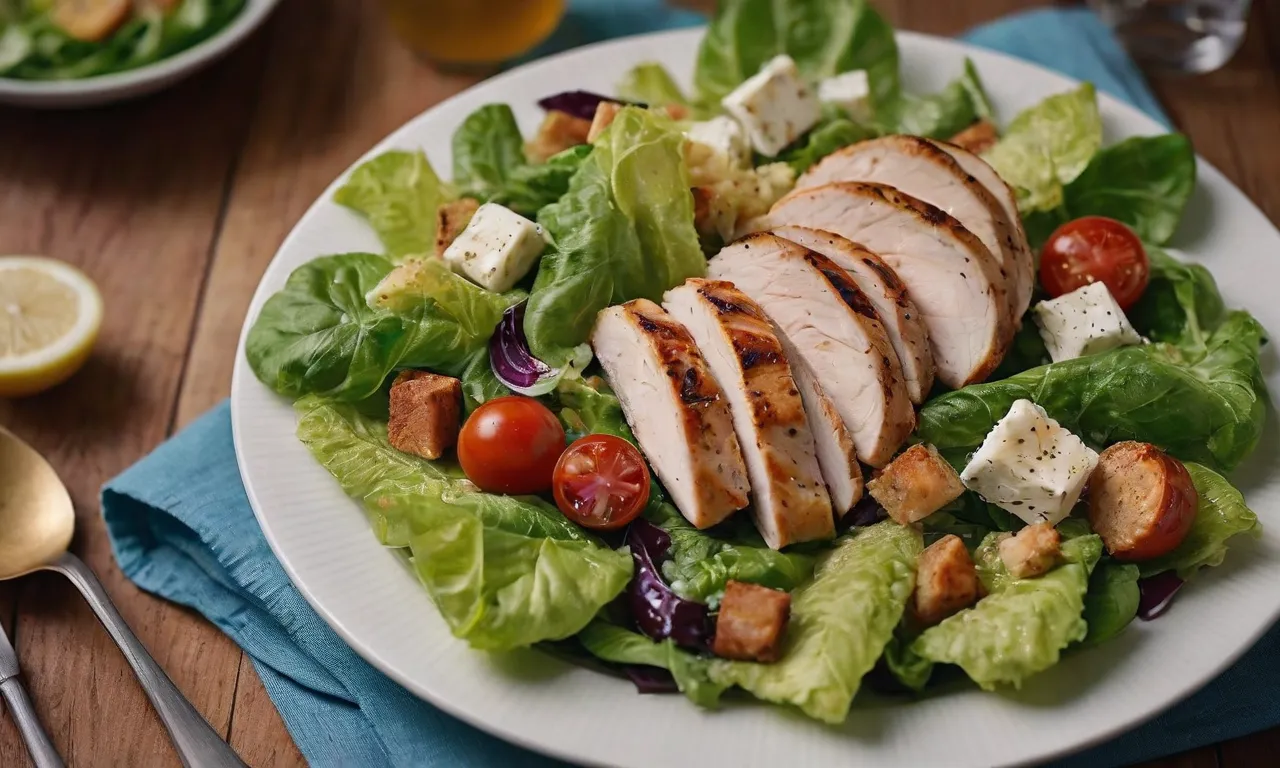 Grilled Chicken Caesar Salad