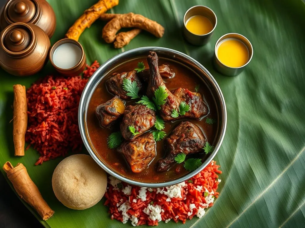 Halli Style Mutton Saaru