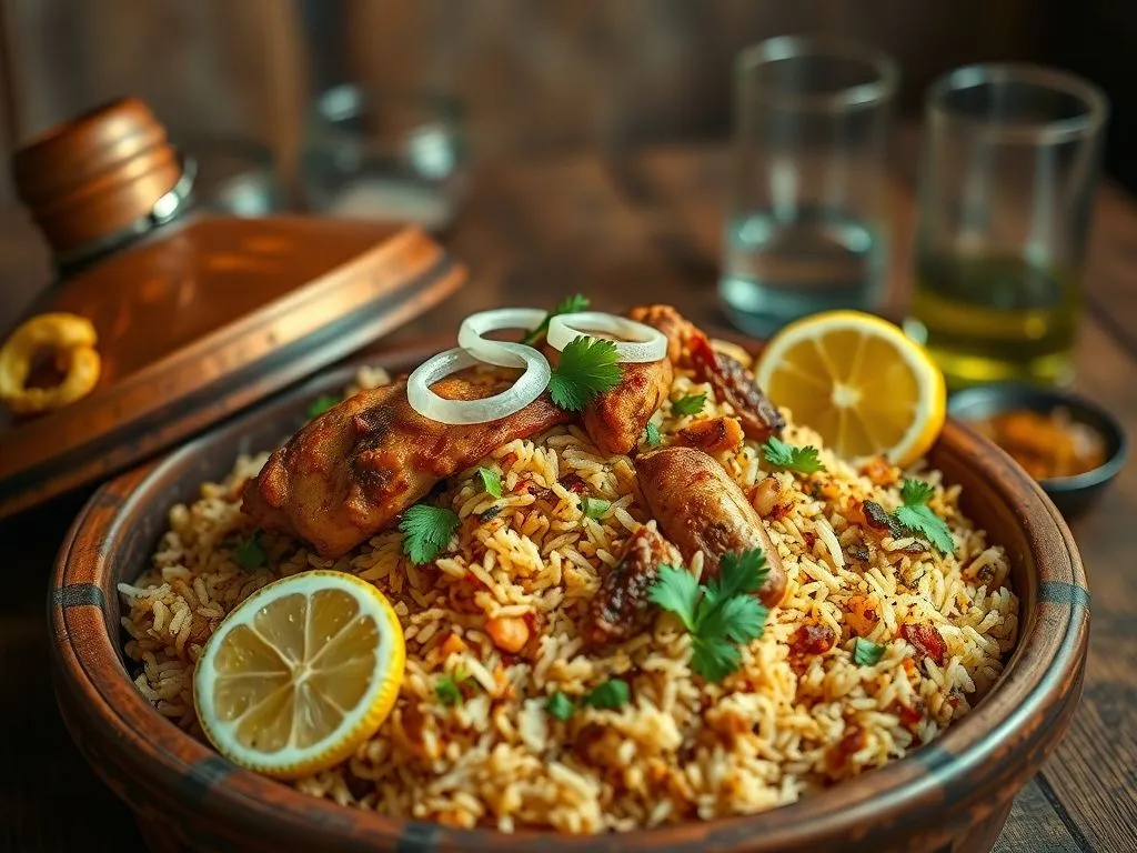 Handi Biryani (local dhaba style)