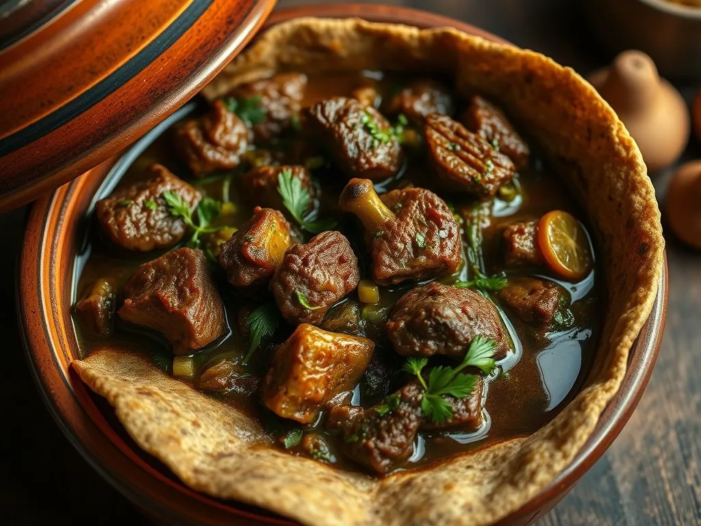 Haryanvi Saag Gosht