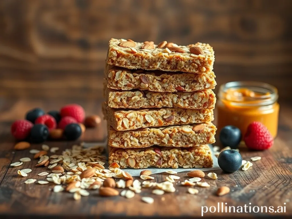 Healthy Oats And Nuts Energy Bar