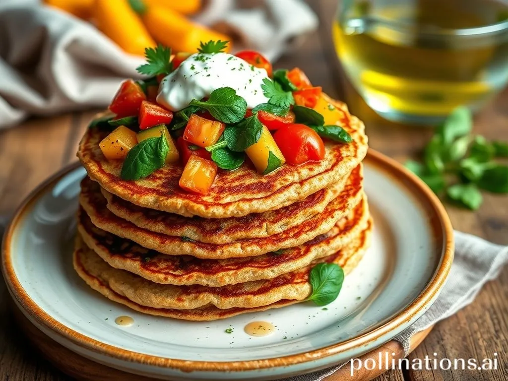 Healthy Vegetable Multigrain Pancakes