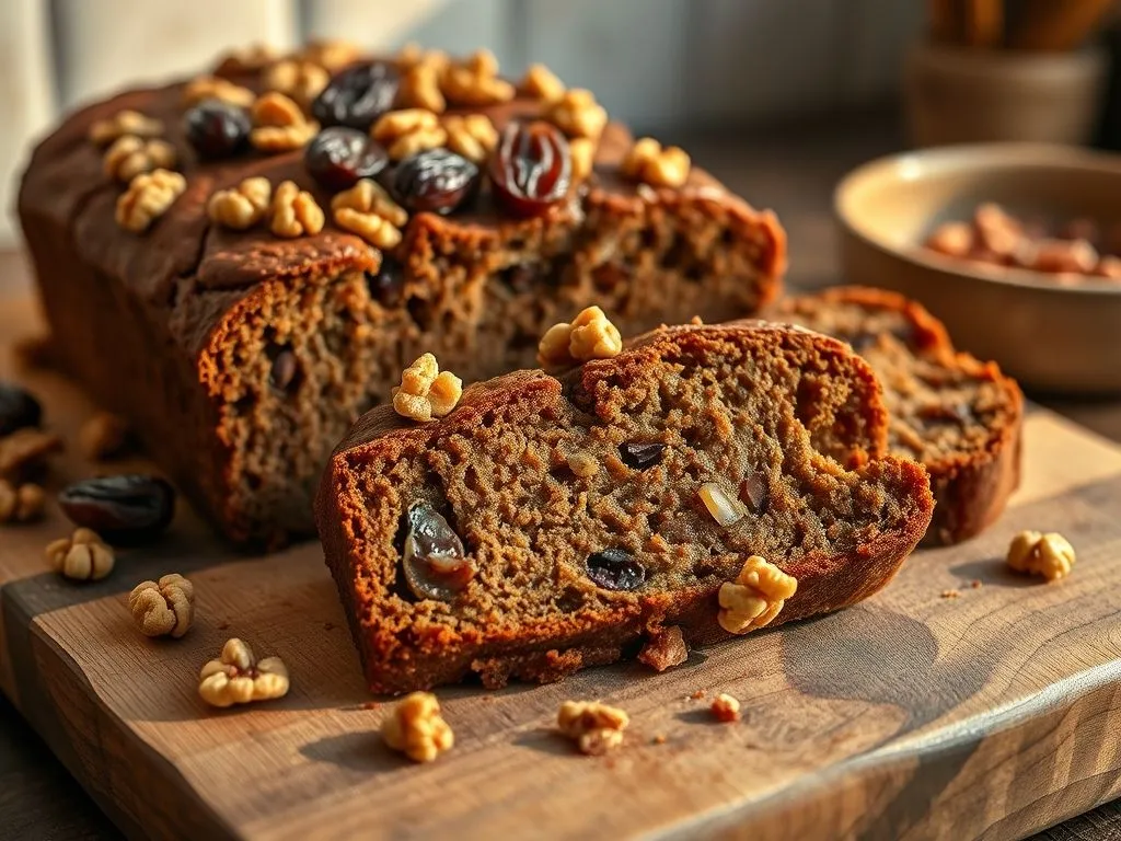 Healthy Whole Wheat Dates Cake